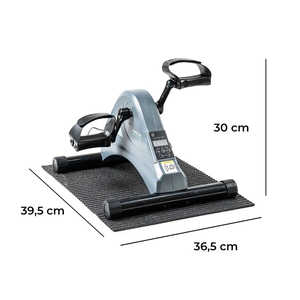 Sistema de Pedaleo Asistido Eléctrico Velora 3000 para Uso Doméstico con Tapete y Control Remoto Beneficia Brazos y Piernas - Product Image 3