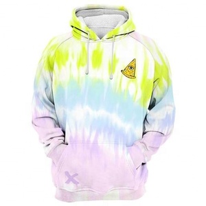 Vente en gros 100% polyester impression par sublimation pull à capuche décontracté Street Wear grande taille hommes pull polaire à capuche - Product Image 1