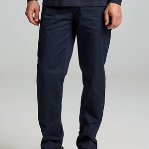 กางเกงชิโน่ผู้ชายไซส์ใหญ่ เอวกลาง ทรงตรง ลายสก็อต สไตล์ลำลองสำหรับธุรกิจ ทรงเข้ารูป สวมใส่สบาย ซิปหน้า สไตล์สตรีทแฟชั่น - Product Image 3