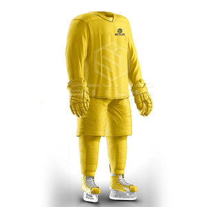 Ensemble d'uniformes de hockey sur glace confortables grande taille sans manches pour hommes vêtements de sport de plein air uniforme de hockey sur glace pour adultes - Product Image 2