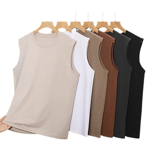 Camiseta sin mangas deportiva para hombre, camiseta sin mangas de entrenamiento de Color, chaleco de gimnasio con logotipo personalizado, camiseta sin mangas para correr para hombre, ropa atlética perfecta para el verano - Product Image 4