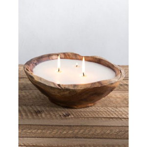 Bougeoir et support pour pâte de bois de bambou d'intérieur et d'extérieur Décoration de vaisselle de qualité supérieure Bougeoir en bois - Product Image 3