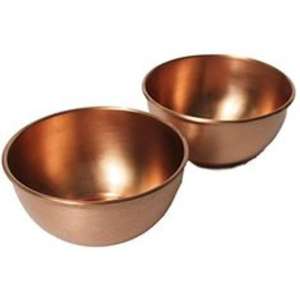 Tazón de servicio de Cobre Indio auténtico para almacenamiento de alimentos de comedor festivo o exhibición de decoración de mesa de altar para el hogar - Product Image 5