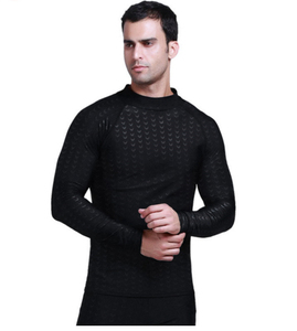 High Quality Men's Fitness Rash Guard Custom Logo Printed <b>Long</b> <b>Sleeve</b> <b>Swim</b> Shirts Wholesale BJJ Rash Guard High Logo - Product Image 4