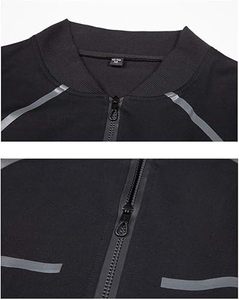 2021 hiver nouveauté hommes femmes avant Zip survêtement col rond XL polaire varsité doudoune OEM Service dernier modèle - Product Image 3