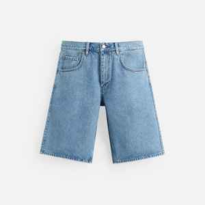 Shorts Vaqueros de Verano para Hombre, Estilo Vintage, Corte Medio, 100% Algodón, Transpirables, de Secado Rápido, con Dobladillo sin Rematar, Cierre Frontal con Cremallera y Pedrería - Product Image 3