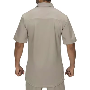 Chemise d'uniforme d'été à manches courtes pour gardien de sécurité pour le personnel chemise décontractée pour hommes Uniforme d'été - Product Image 2