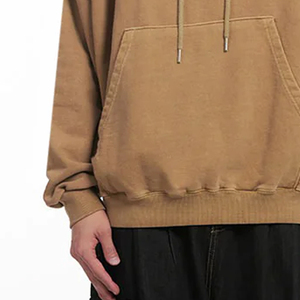 Sudadera con Capucha de Diseño Holgado para Hombre, con Capucha Ajustable para Invierno, Servicio OEM, Tejido Transpirable, Diseño de Sudadera con Capucha - Product Image 3