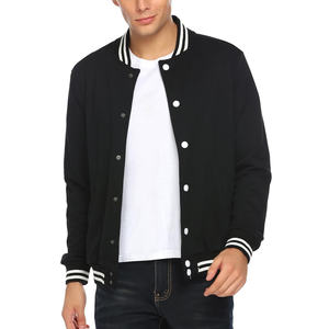2025 personalizado de alta calidad 100% chaqueta de lana Varsity para hombre nuevo diseño con cuello levantado Letterman chaqueta Varsity hecha personalizable - Product Image 5