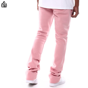 Joggers de hombre para exteriores/ropa de calle personalizada pantalones de chándal de lana pantalones acampanados para hombre Jogger informal - Product Image 3