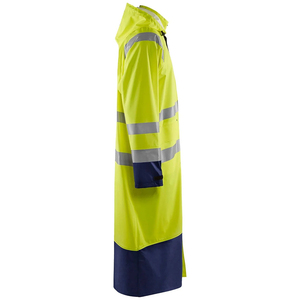 Veste de travail longue personnalisée pour hommes Manteau d'uniforme en toile de coton durable avec logo OEM Vêtements de travail robustes Fabricant en gros - Product Image 4
