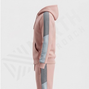 Conjunto Deportivo para Hombre, Corte Ajustado, Personalizable, de Poliéster y Algodón, Unisex, para Correr, Venta al por Mayor, Temporada de Invierno, Ropa Deportiva - Product Image 3
