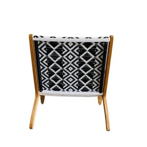 Fauteuil en teck moderne et minimaliste, durable, pour salon, hôtel, villa et mobilier de salon résidentiel - Product Image 5