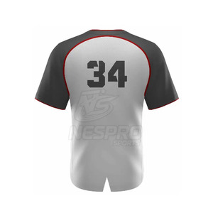 Customized Logo <b>Light</b> Weight Baseball Uniform Oversized <b>Cheap</b> Price Baseball Uniform For Unisex - Product Image 6