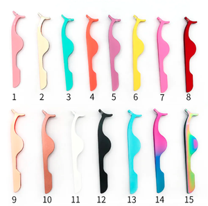 Pince à épiler professionnelle pour sourcils en acier inoxydable, pointe en fibre, prise en main parfaite, réutilisable, légère, sûre, marque privée, PVC - Product Image 6