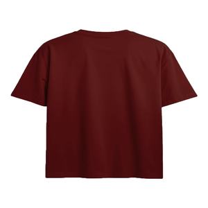 Camiseta Larga Bordada de Manga Media y Cuello Redondo para Mujer, Talla Grande, 100% Algodón Orgánico, Transpirable y Ecológica, Informal - Product Image 1