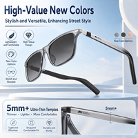 Lunettes Intelligentes IA : Traduction Instantanée, Assistant Linguistique en Temps Réel, Réduction du Bruit pour Appels et Musique – Idéales pour les Voyages d'Affaires