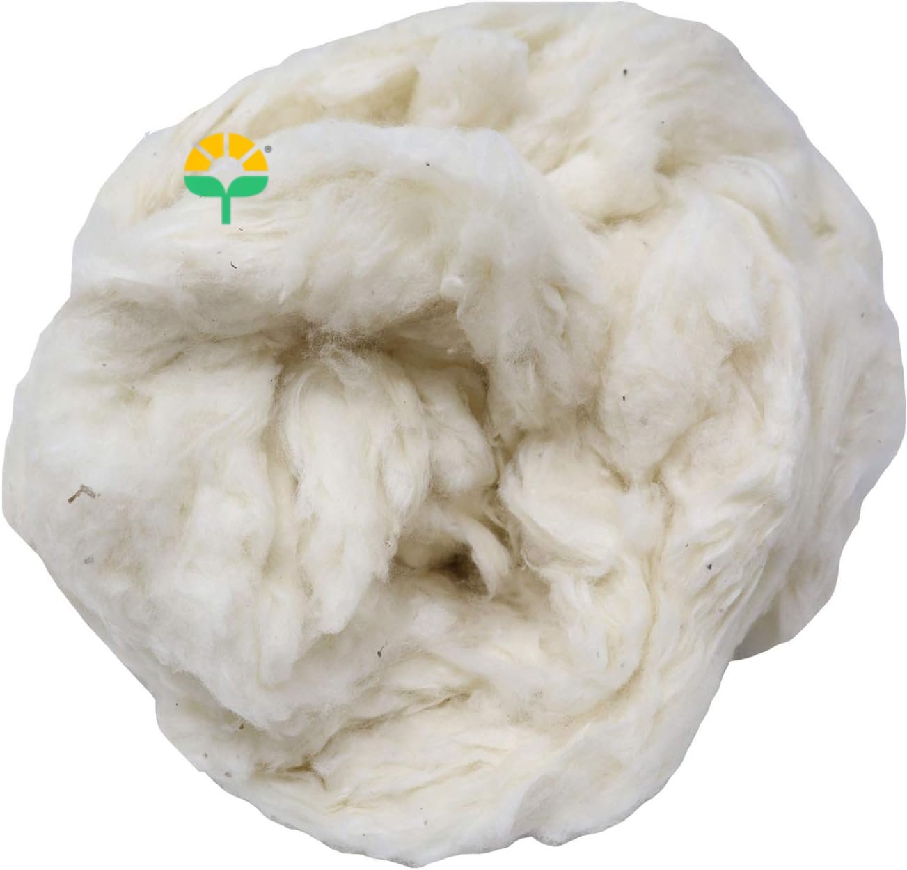 Best Grade 100% Organic Eco-Friendly Pure White Kapok Fabric Raw Material Filling US Origin 12-15 Fiber Length Full Strength