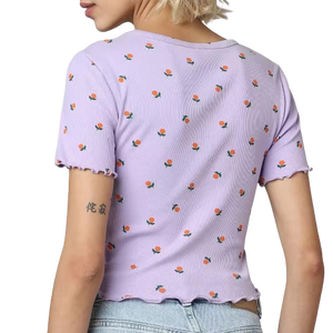 2024 OEM Latest Design Women's Custom Crop <b>Tops</b> T-shirts, Cotton Ladies Crop <b>Tops</b> Women's T Shirt, Breathable Women's Crop <b>Top</b> - Product Image 6