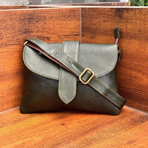 Sac à bandoulière en cuir de vache fait main de luxe pour femmes en cuir véritable pleine fleur grande capacité bandoulière sac à main Logo INS - Product Image 3