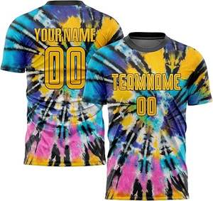 Uniforme de fútbol profesional para niños Último diseño 100% Poliéster Calidad Premium Color sólido Conjuntos de nuevo estilo-Servicio OEM disponible - Product Image 4