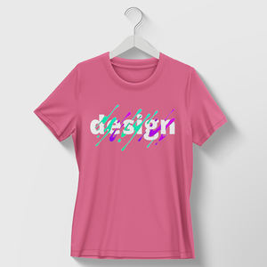 Camiseta de algodón orgánico de gran tamaño DTG para verano 3D en relieve Puff estampado blanco de talla grande Franela y camisetas de mezclilla para mujer - Product Image 6