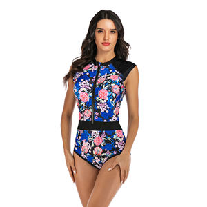 Bañador de una pieza con cuello en V y control de barriga para mujer, trajes de baño OEM al por mayor, tipo inferior de Bikini - Product Image 4