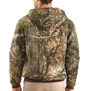 Chaqueta de Caza para Hombre, Invierno, Gruesa, Acolchada, Estilo Bomber, Térmica, Táctica, Cuello Alto, Abrigo Frontal, Venta al por Mayor - Product Image 2