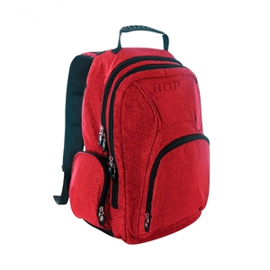 Mochila de porristas con logotipo personalizado de poliéster resistente al agua duradera con compartimentos con cremallera, bolsa de gimnasio espaciosa para niñas - Product Image 3