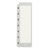 Papier de recharge Eagle Discbound 7 trous perforés pour classeur Carnets rechargeables plan quotidien recharge papier a5