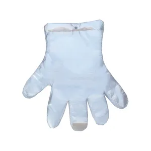 Venta al por mayor de guantes desechables de alta calidad transparente personalizado hogar uso diario para la familia