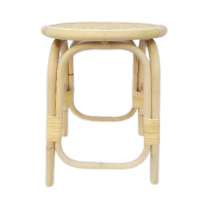 Taburete de Ratán Multiusos para Comedor, Dormitorio, Sala de Estar, Hotel, Cocina, Escuela, Parque, Taller, Ocio, para Villas - Product Image 1