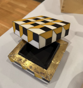 Joyero de Lujo con Incrustaciones de Hueso, de Alta Calidad, Rectangular, de Resina, para Mujer, de la India - Product Image 2