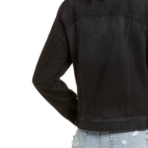 Jeans décontractés pour femmes de haute qualité, veste en jean personnalisée pour femme, jeans extensibles, 100 % de haute qualité, veste en jean pour femmes en gros - Product Image 3