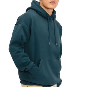 Sudadera con Capucha Extra Grande para Hombre, Forrada, de Alta Calidad, Color Sólido, Ecológica, Mezcla de Poliéster y Algodón, Entrega Rápida, HECHA POR BS 2026 - Product Image 1