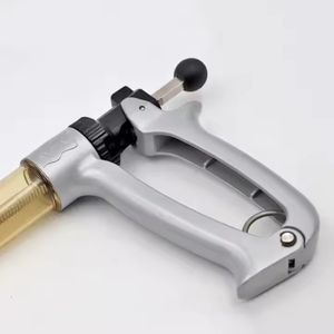 Jeringa Veterinaria Reutilizable de Acero Inoxidable, Equipo Dental, Pistola de Vacunación de 25 ml y 50 ml, Uso Hospitalario, Ganado, Perro, Caballo, Gato, Semi - Product Image 3