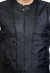 Chaleco de cuero de vaca genuino hecho a mano para hombre, nuevo diseño de invierno con características transpirables cómodas personalizables, venta al por mayor - Product Image 6