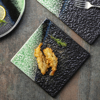 Yayu Horeca Manufacturer Creative Sparkle Design Vaisselle en céramique et ensemble de bols Assiettes personnalisées pour restaurants