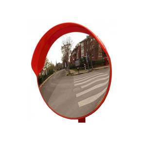 30 cm Convex Traffic Safety <b>Mirror</b> PC Material for Indoor and Outdoor Use for Parking Lots - Product Image 1