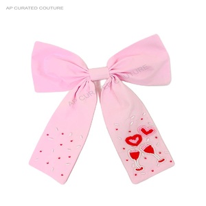 โบว์ลูกปัดผมอุปกรณ์เสริมเมล็ดพันธุ์ลูกปัดทำมือสำหรับกีฬาคันชักหางจระเข้ที่คาดผมประดับด้วยลูกปัดแบบทันสมัย - Product Image 2