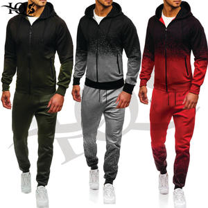 ชุดวิ่งออกกำลังกายสำหรับผู้ชายชุดวิ่งออกกำลังกายโพลีเอสเตอร์สำหรับผู้ชายชุดวิ่งออกกำลังกายโพลีเอสเตอร์ขายส่ง - Product Image 6