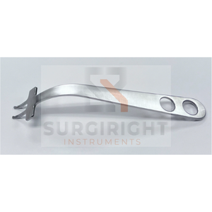 เครื่องดึงเนื้อเยื่ออ่อนแบบโค้งงอได้45มม. ใบมีด11มม. 2ง่าม2รูเครื่องมือผ่าตัดออร์โธปิดิกส์โดยเครื่องวัดน้ำหนักเกิน - Product Image 1