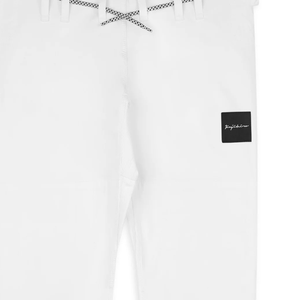 Pantalones de Jiu Jitsu Brasileño (BJJ) Blancos, Ligeros, de Algodón Ripstop, para Entrenamiento y Competencia - Product Image 5