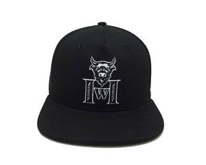 หมวกปักลายโลโก้5แผงหมวกทรูเกอร์หมวกแก๊ปปีกแบนหมวกแก๊ปหมวกแบรนด์สำหรับตัวอย่างสนับสนุนธุรกิจจากเวียดนาม - Product Image 1