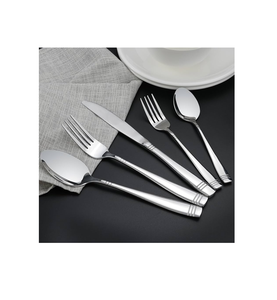 Stainless Steel Cutlery Set Vintage Style Standard Quality Flatware Set Mirrored steel For <b>Wedding</b> Use Highly Polished - Product Image 2