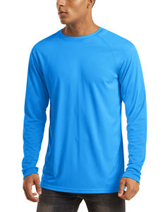 Léger UPF50 + Ventilateurs de veste de refroidissement Cool Stressfulness Climatiseur Manches longues pour le travail Pêche Sun Rash Guard - Product Image 2