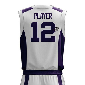 ชุดบาสเก็ตบอลระบายอากาศได้ดีสำหรับผู้ใหญ่ชุดฤดูร้อนสไตล์ใหม่พร้อมเทคนิคการพิมพ์โลโก้ตามต้องการ - Product Image 6