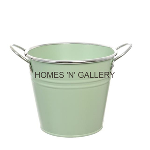 Flower <b>Standing</b> Planter Garden Decor <b>Vase</b> Bucket Flower Pots Outdoor Indoor Home and Wedding Decorative Flower Bucket - Product Image 6