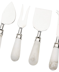 Hot Selling White Marble <b>Cheese</b> <b>Knives</b>, <b>Set</b> of 4 Premium Piece White Marble <b>Cheese</b> <b>Knife</b> <b>Set</b> - Product Image 6