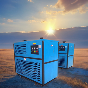 Secador de aire Karlos Serie F, compresor de aire de alta temperatura con sistema refrigerado de 7.35kw, 128-135CFM, refrigeración por aire. - Product Image 6